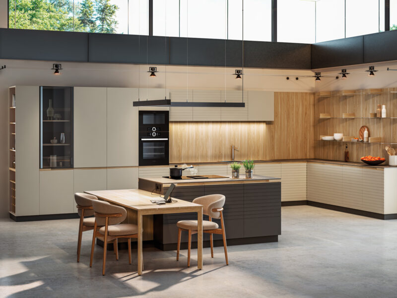 Nexus: el diseño que conecta cocina y salón