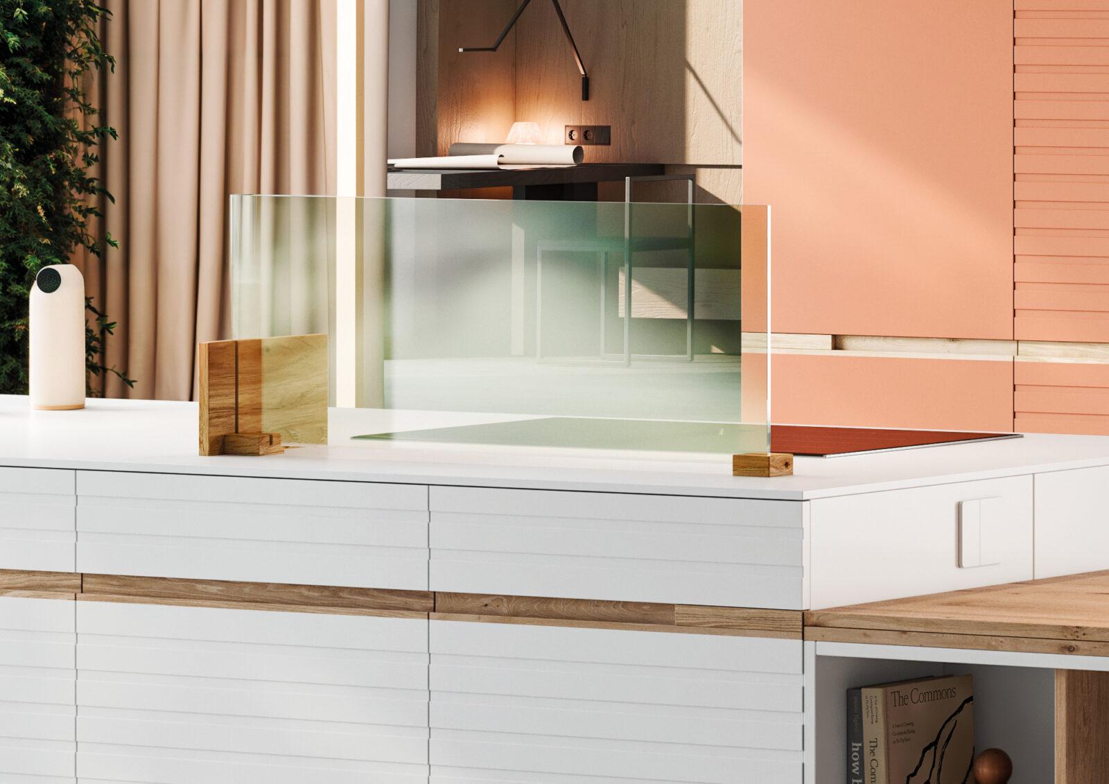 Splashback screen accessory