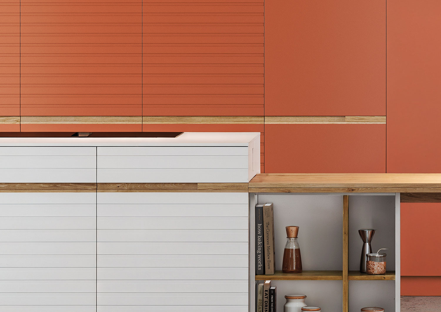 A handle that brings the space together