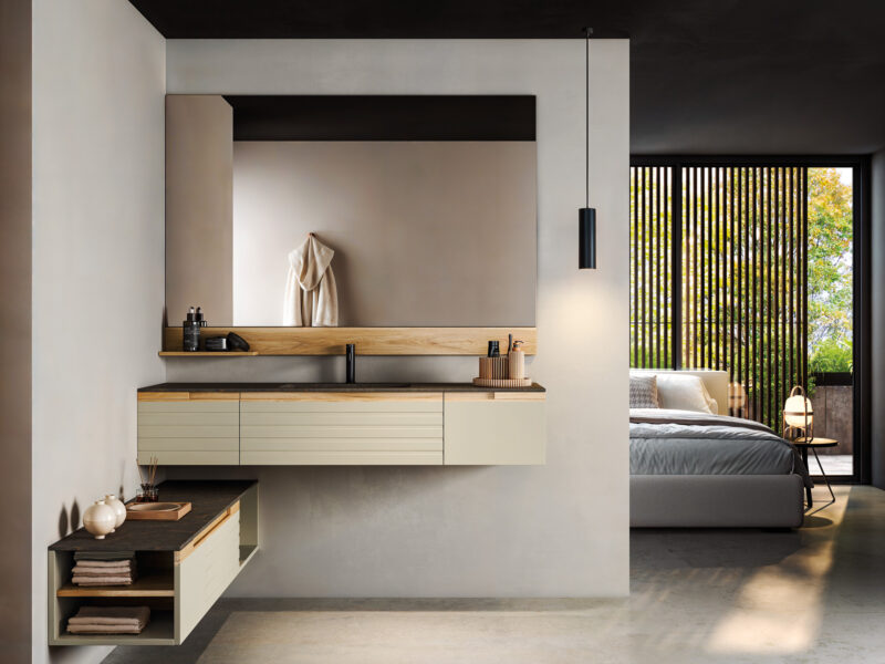 Baño Nexus: el baño que comparte atmósfera con la cocina y el salón