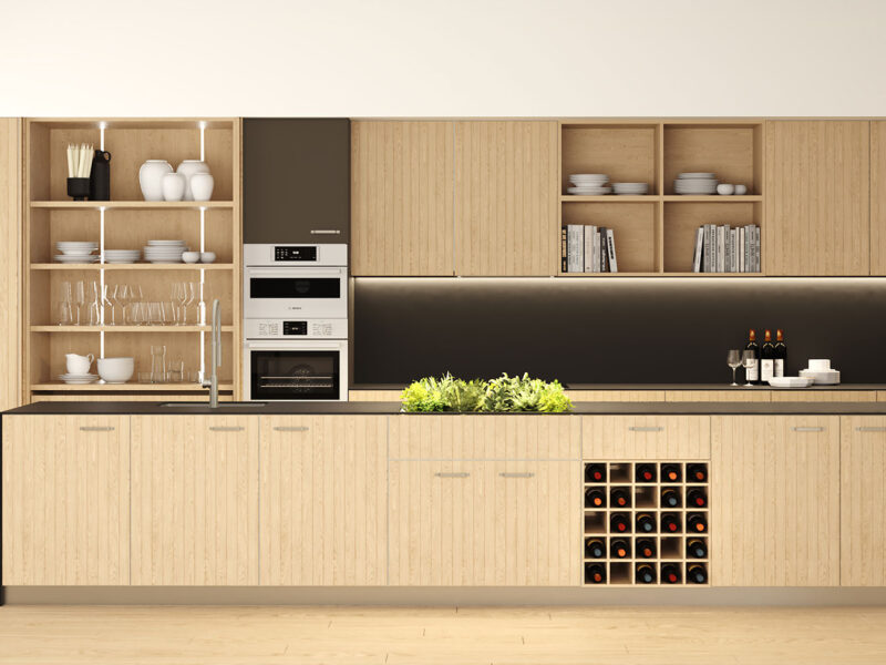 Oasis: la cocina con huerto para cultivar en casa