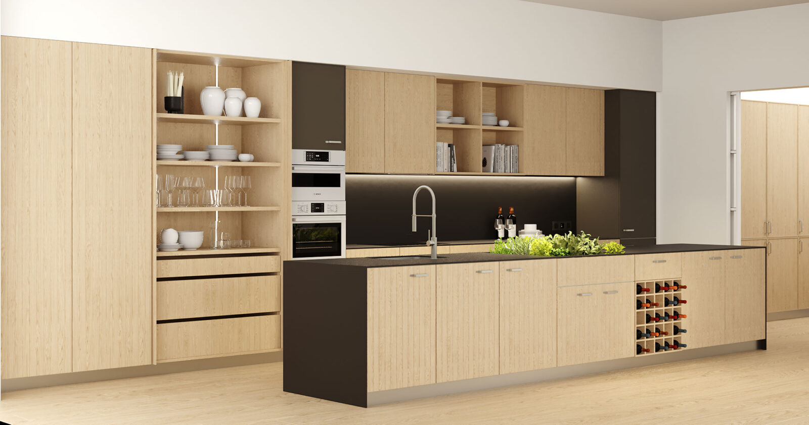 Storage integrated into the design