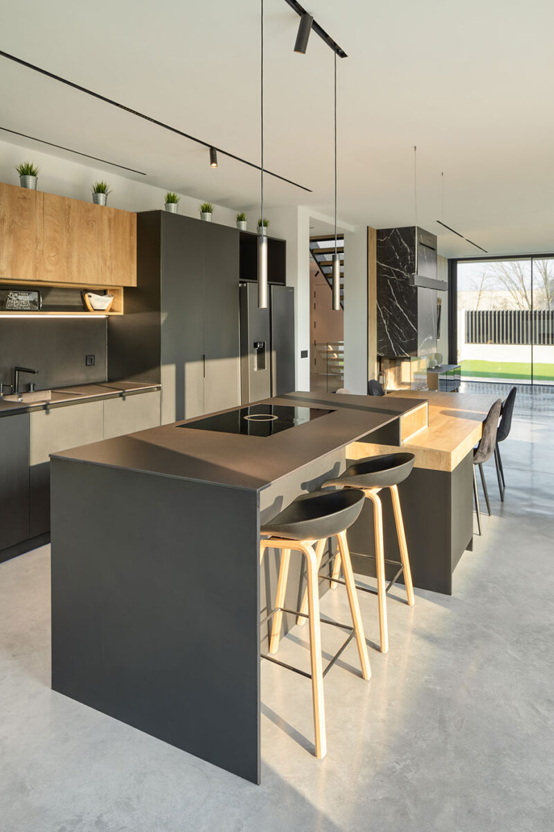 Un espace à partager : une cuisine loft ouverte et sans barrières