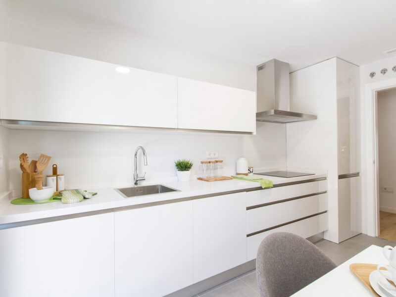 A Show-Apartment Kitchen for a 63-Home Development