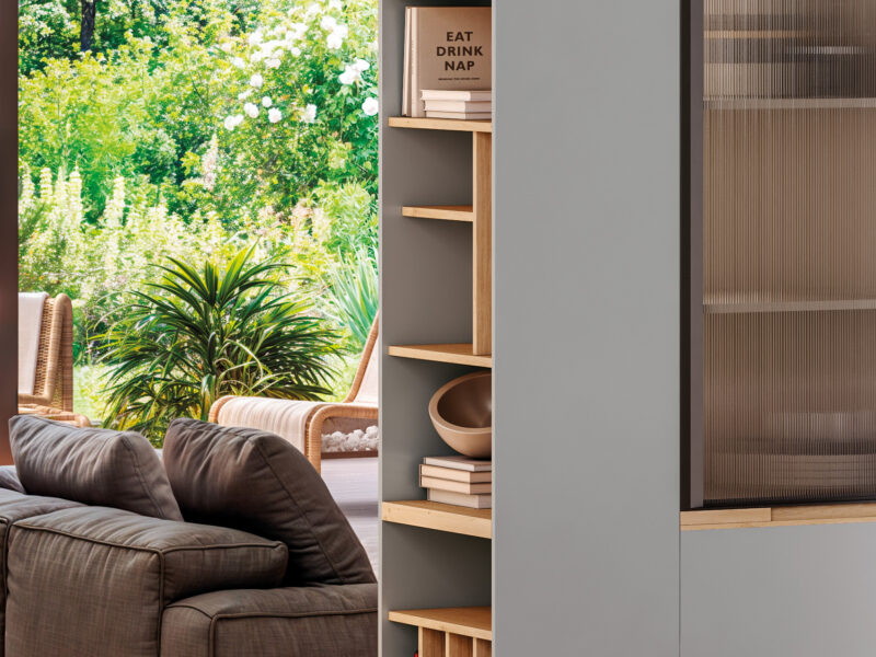 Un mueble que conecta dos formas de vivir