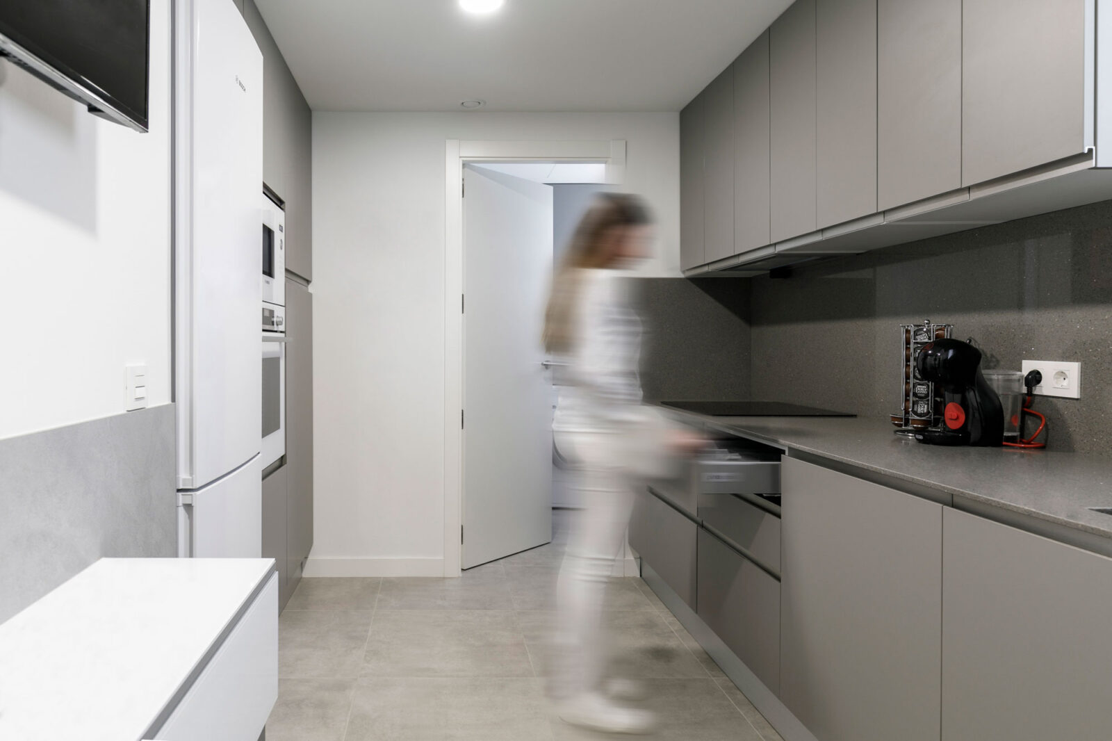 A Place for Efficiency: Parallel Galley Kitchen
